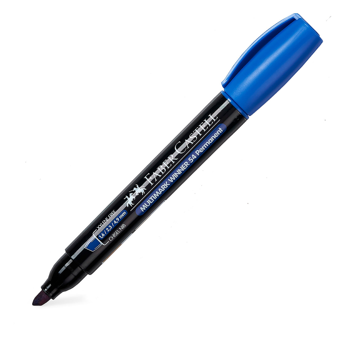 MARKER PERMANENT ALBASTRU VARF TESIT MULTIMARK WINNER 54 FABER-CASTELL MARKER PERMANENT ALBASTRU VARF TESIT MULTIMARK WINNER 54 FABER-CASTELL